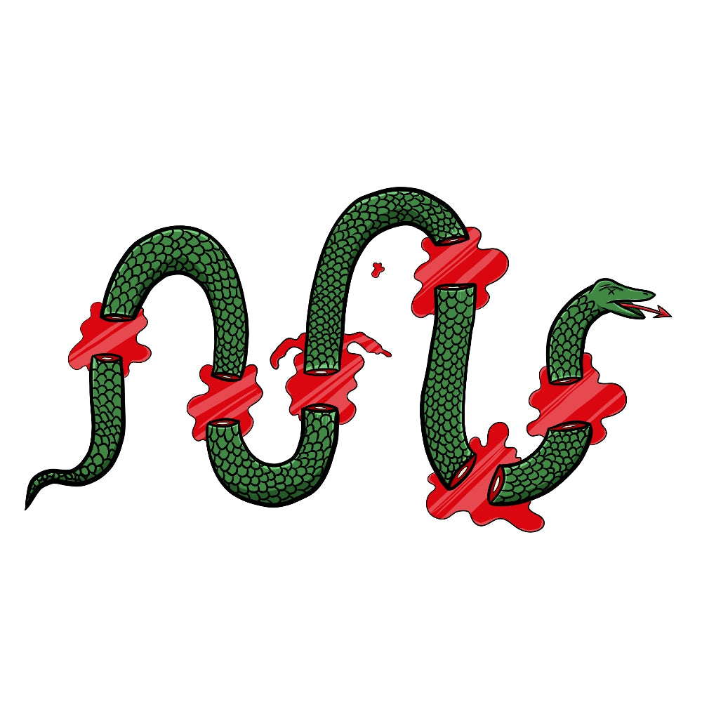 NUFU Snake Embroidered Crewneck (Reissue)