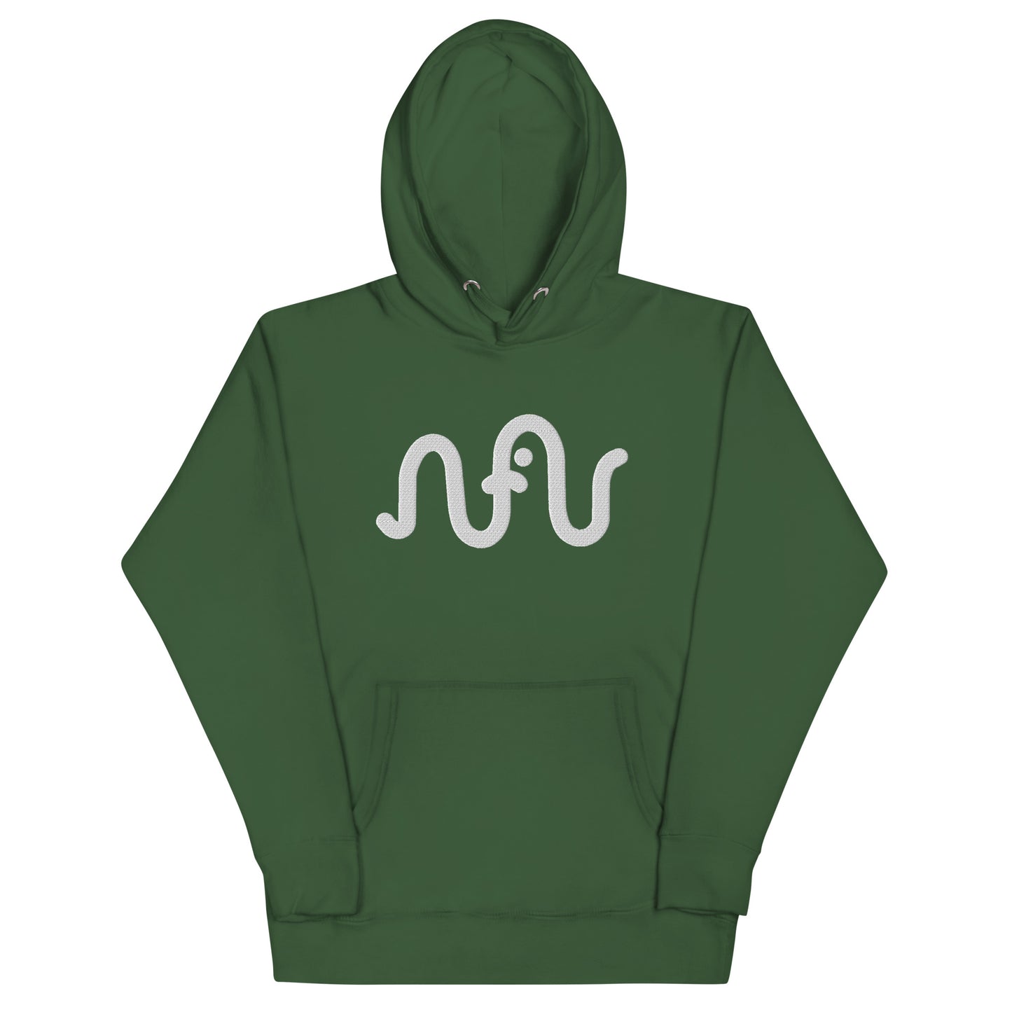 Embroidered Classic Logo (White)