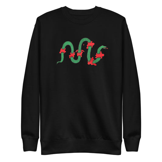 NUFU Snake Embroidered Crewneck (Reissue)