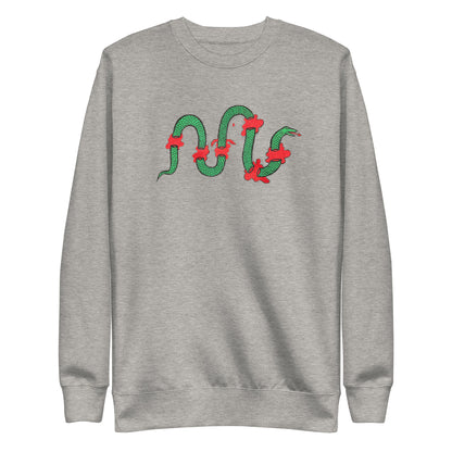 Embroidered NUFU Snake Crewneck