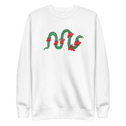 Embroidered NUFU Snake Crewneck