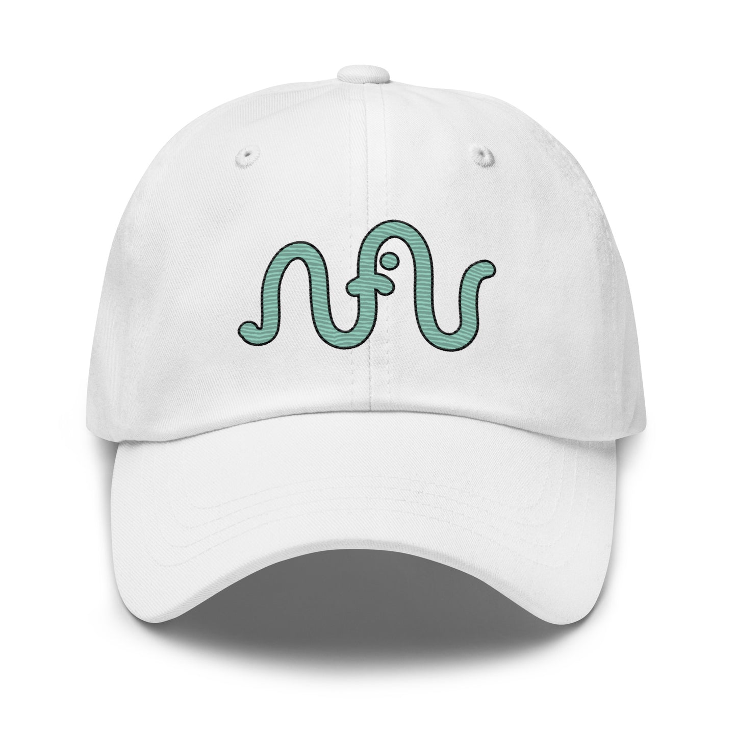 NUFU Liberty Logo Dad Hat (White)