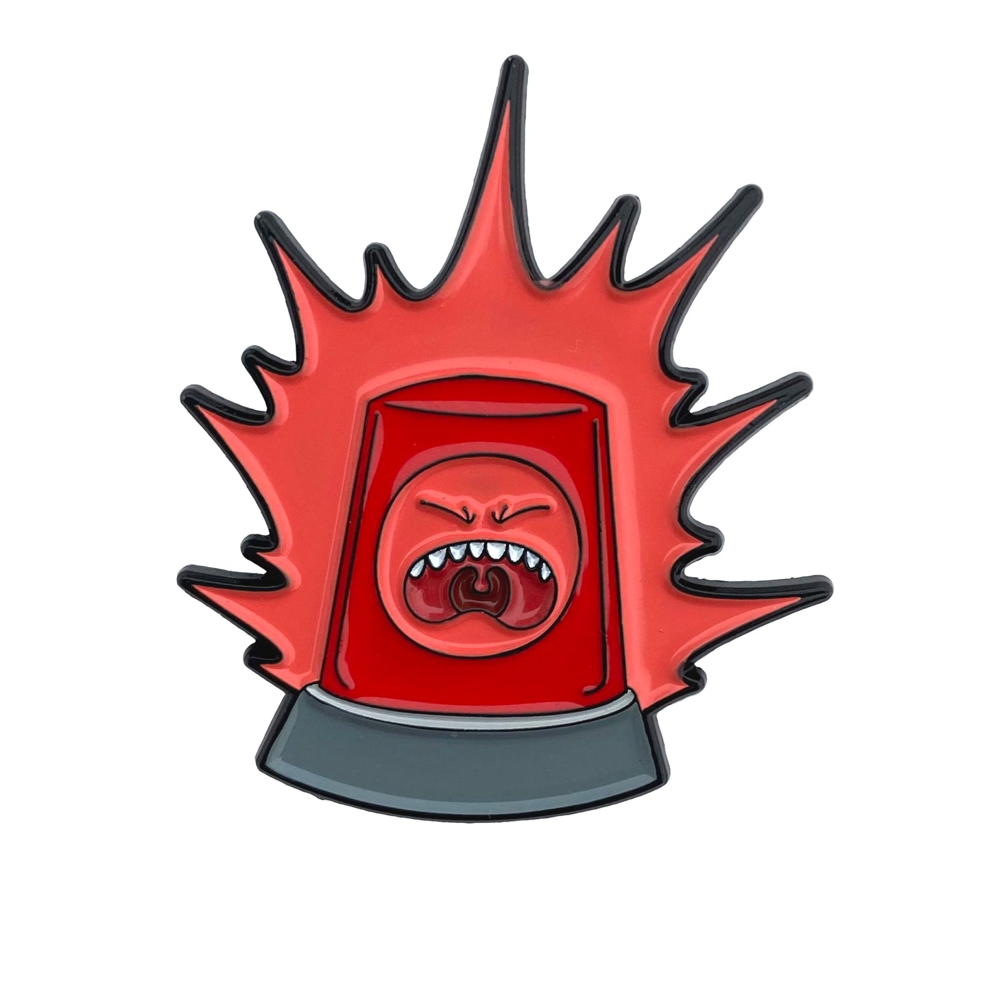 Red Alert Enamel Pin