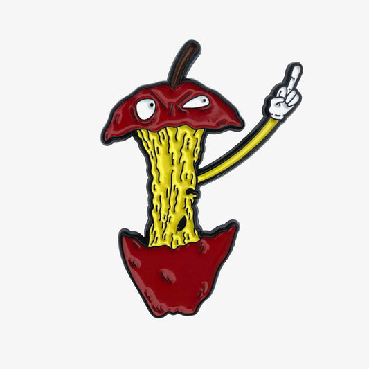 Rotten Apple Enamel Pin